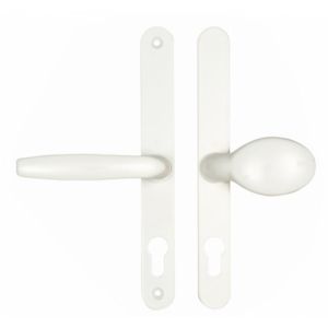 Fullex Lever Pad UPVC Door Handles No snib Screw fixing 215mm